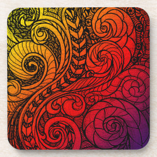 Bold Swirl Hard plastisch onderzetter