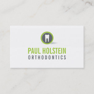 BOLD TANDARTS VISITEKAARTJE :: moderne tand logo 1