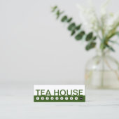 bold TEA HOUSE klantenloyaliteit Klantenkaartje (Staand voorkant)
