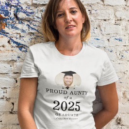 Bold Text Foto ProUnty van 2023 Afstuderen T-shirt