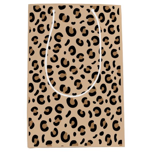 Bold Tiger Stripe Pattern – Animal Print Design Medium Cadeauzakje (Voorkant)