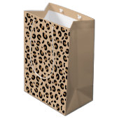 Bold Tiger Stripe Pattern – Animal Print Design Medium Cadeauzakje (Achterkant Gekanteld)