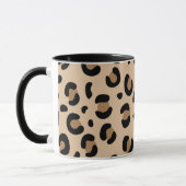 Bold Tiger Stripe Pattern – Animal Print Design Mok (Links)