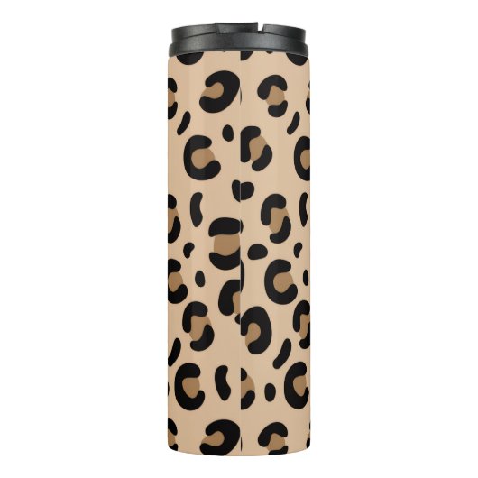 Bold Tiger Stripe Pattern – Animal Print Design Thermosbeker (Achterkant)