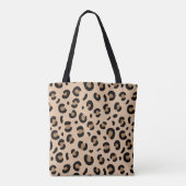Bold Tiger Stripe Pattern – Animal Print Design Tote Bag (Achterkant)