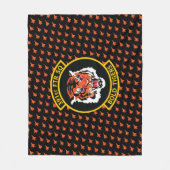 Bold Tigers F-15E straaljager patroon Fleece Deken (Voorkant)
