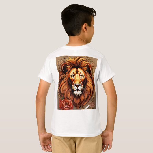 Bold & Timeless: Amerikaans traditioneel Tattoo De T-shirt (Achterkant volledig)