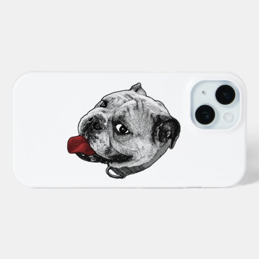 Bold Tongue Tech Case-Mate iPhone Case (Achterkant (horizontaal))