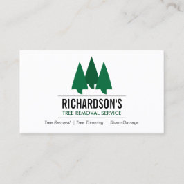 Bold Tree-service Logo Visitekaartje