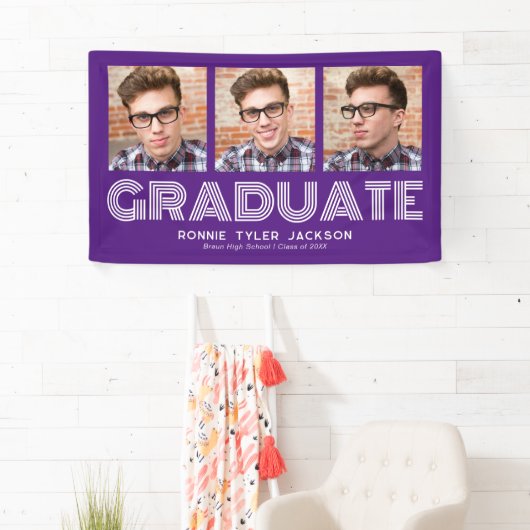 Bold Trendy 3 Afstuderen foto Afstuderen banner (Insitu)
