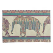 Bold Trendy Slaapkamer Kashmir Paisley Elephant Ar Kussensloop (Voorkant-Rechts)