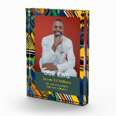 Bold Tribal Christmas Gifts for African Black Men Fotoblokken (Rechts)