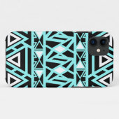 Bold Tribal Turquoise Case-Mate iPhone Case (Achterkant (horizontaal))