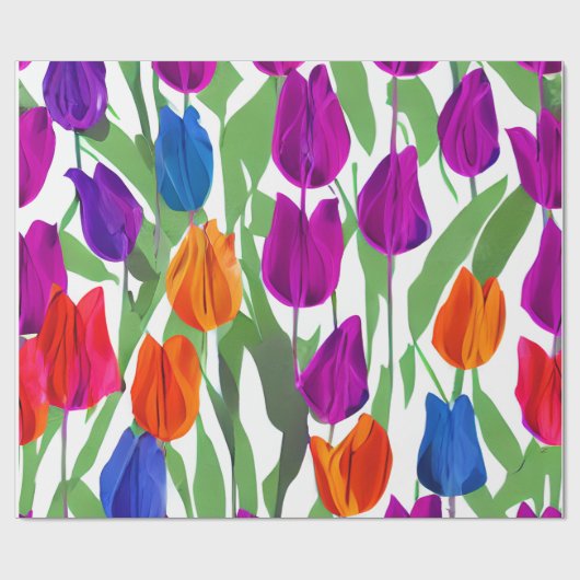 Bold Tulip Cadeaupapier (Vlak)