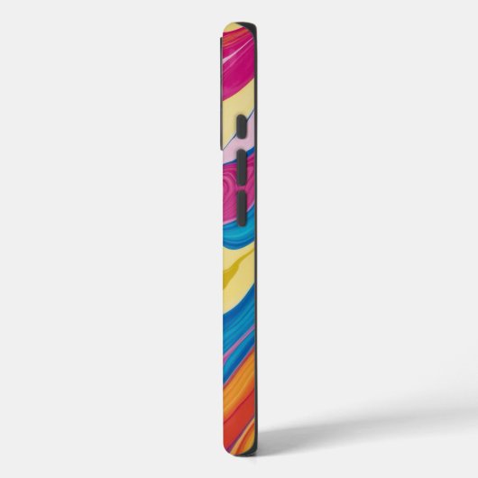 Bold Tye-Dye Marble Phone Case Design (Achterkant / Links)