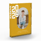 Bold Type Yellow Graduation Fotoblokken (Links)