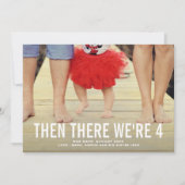 Bold Typografie Fotoaankondiging Aankondiging (Voorkant)