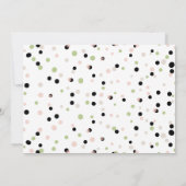 Bold Typografie Fotoaankondiging Aankondiging (Achterkant)