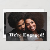 Bold Typografie Twee Aankondiging van het Foto Ver (Voorkant / Achterkant)