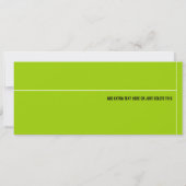 Bold Typographic Corporate Event Invitation Kaart (Achterkant)