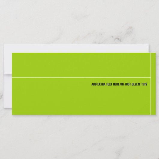 Bold Typographic Corporate Event Invitation Kaart (Achterkant)