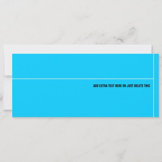 Bold Typographic Corporate Event Invitation Kaart (Achterkant)