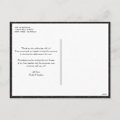 Bold Typography Chalkboard Merry Kerstfoto Feestdagenkaart (Achterkant)