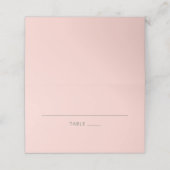 Bold Typography Modern roze Green Bat Mitzvah Plaatskaartje (Buitenkant ongevouwen)