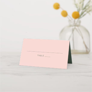 Bold Typography Modern roze Green Bat Mitzvah Plaatskaartje