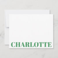 Bold Typography Specialized Kelly Green Name