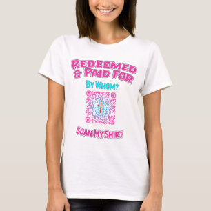 Bold Verlost door Jezus Christelijke Kleding T-shirt