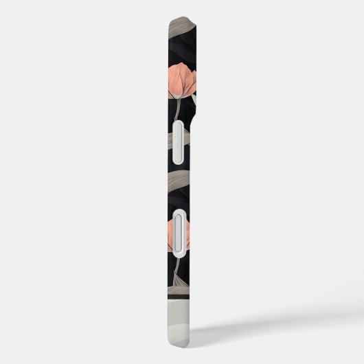 Bold Wedding Favors Tulip Name Case-Mate iPhone Case (Achterkant / Rechts)