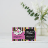 Bold Whimsical Cupcake | Bakkerij-Visitekaartje Visitekaartje (Staand voorkant)