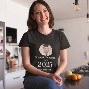 Bold White Text Foto van 2023 Afstuderen T-shirt