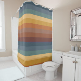 BOLD WIDE EARTH TONE STRIPES DOUCHEGORDIJN