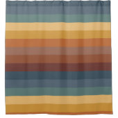 BOLD WIDE EARTH TONE STRIPES DOUCHEGORDIJN (Voorkant)