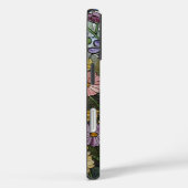 Bold Wildflowers Glas in lood Effect Case-Mate iPhone Case (Achterkant / Rechts)