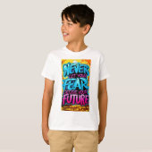 "Bold Words, Bright Future" T-shirt (Voorkant volledig)