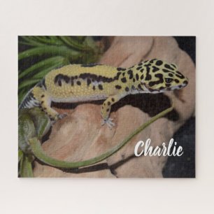 Bold Yellow Leopard Gecko Legpuzzel