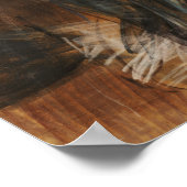 Boldini - blonde dame in avondjurk poster (Hoek)