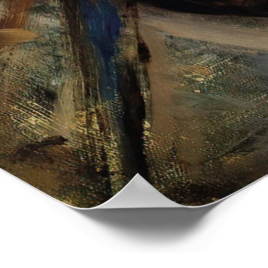 Boldini - Blonde vlecht 1885 Poster (Hoek)