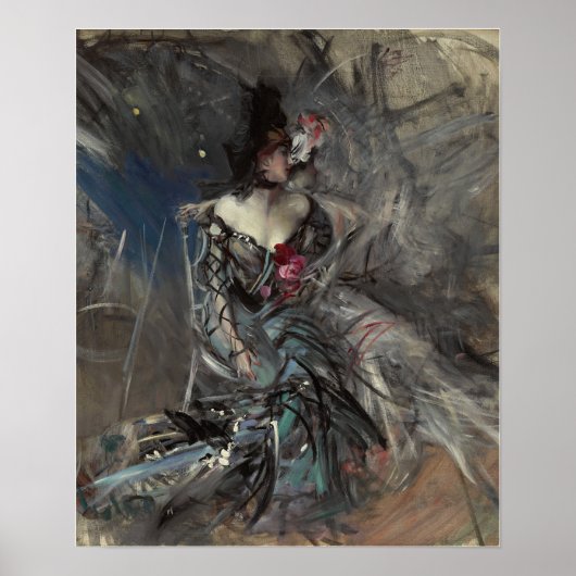 Boldini - De Spanjaard Poster (Voorkant)