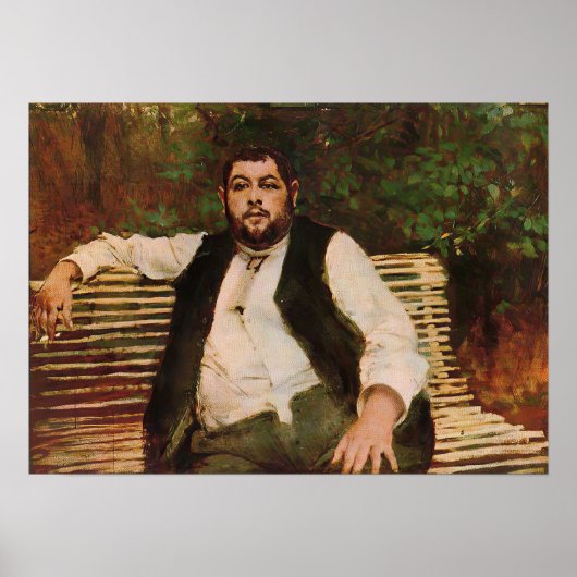 Boldini - De tuinders van de sluier Picard Poster (Voorkant)