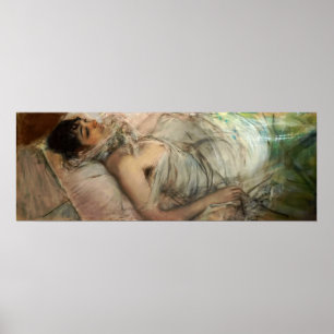 Boldini - Gravin De Rasty Liegen Poster