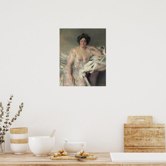 Boldini - Lady Nanne Schrader Poster (Keuken)