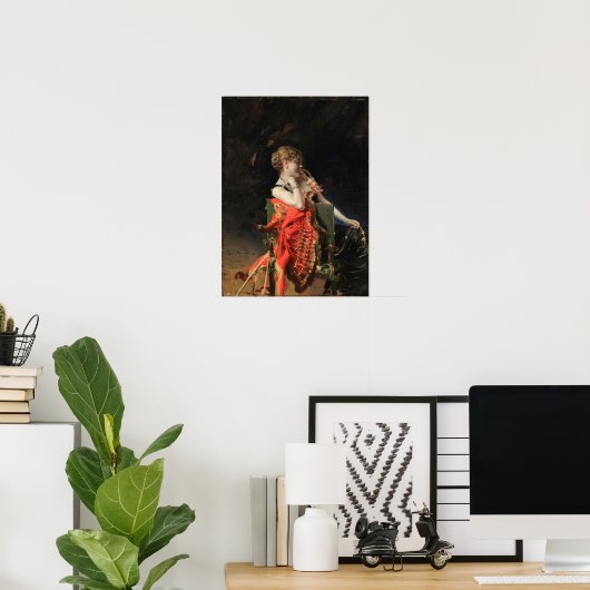 Boldini - Madame X 1879 Poster (Thuiskantoor)