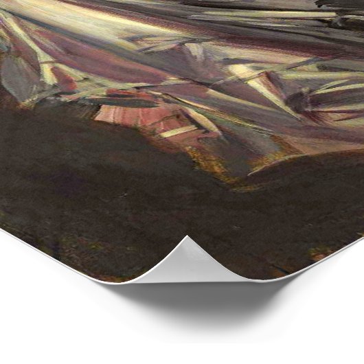 Boldini - Portret van Marthe Regnier Poster (Hoek)