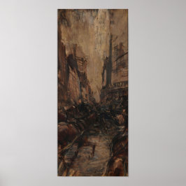 Boldini - Via di Parigi Poster