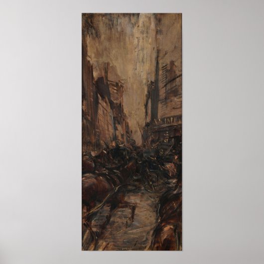 Boldini - Via di Parigi Poster (Voorkant)
