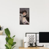 Boldini - Vrouw Met Handschoenen Poster (Thuiskantoor)